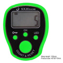 0-99999 Finger Counter LED Night Luminous Electronic Tally Counter (Green) Newly
