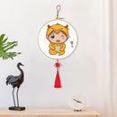 Cartoon Animal Needlework 11CT DIY Cross Stitch Eco-friendly Cotton Threads K