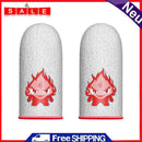 1 Pair Touch Screen Finger Gloves Fingertips Cover Washable for Mobile Gaming