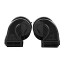 2pcs 12-24V Waterproof Snail Air Horn Loud Signal Alarm Modified Speakers