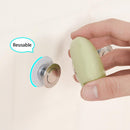 Stainless Steel Soap Magnetic Holder Rack Suction Cup Hanging Bracket (B)
