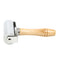 Wooden Handle Steel Leather Craft Glue Laminating Roller DIY Hand Crease Tool