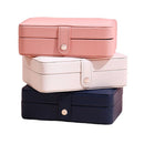Gift Leather Double Layer Storage Box Jewellery Display Case Jewelry Box