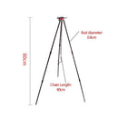 Aluminium alloy Portable Campfire Hanging Pot Rack Camping Tripod Stove Cooker