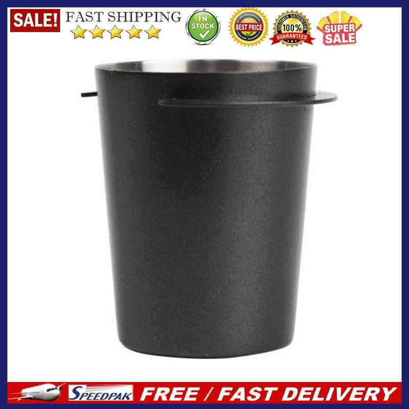 58mm Stainless Steel Coffee Powder Feeder Part for Espresso Machine Dosing