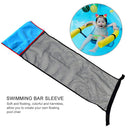 Floating Water Hammock Lounger Swimming Pool Chair Bed Net Cover (Blue) Newly