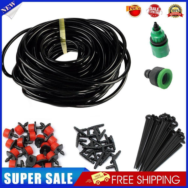 Water Irrigation Set Automatic Balcony Pot Micro Drip Watering System (25M)