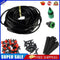 Water Irrigation Set Automatic Balcony Pot Micro Drip Watering System (25M)