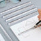 Plastic Straight Ruler Precision Double Sided Measuring Tool Best B2E3