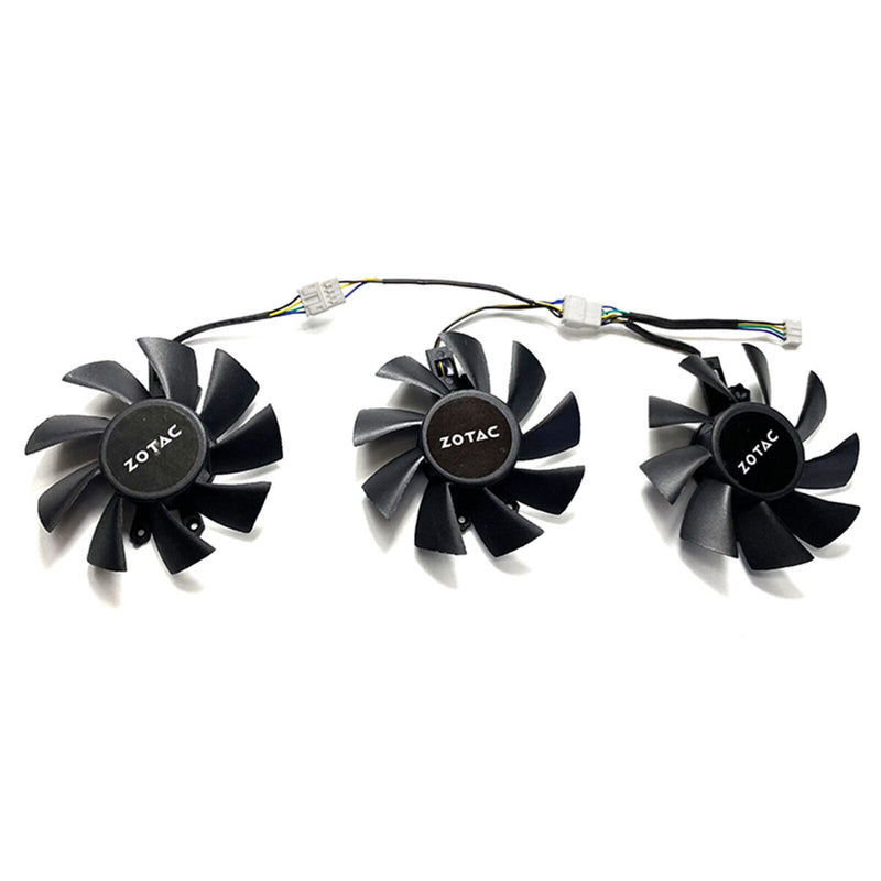 Cooling Fans Set for ZOTAC RTX3060 3060ti Thunderbolt GE PRO Graphics Card