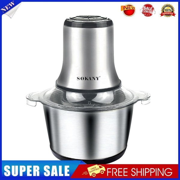 800W Stainless Steel Electric Chopper Meat Grinder Mincer Food Processor EU