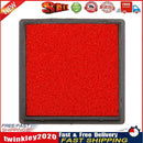Fingerprint Square Stamp Inkpad for DIY Scrapbook Card Making Craft (Red) Newly