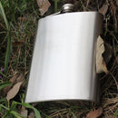 8Oz Stainless Steel Portable Camping Wine Bottle Whisky Pot Flask Flagon