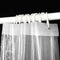 Waterproof Bath Supplies PEVA Plastic Shower Curtain Water Splash Resistant