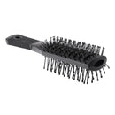 Double Side Massage Comb Black Plastic Anti-tangle Brushes Wide Teeth Brush
