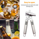Can Opener Manual - 3 in 1 Handheld Safety Can Opener Comfortable Grip