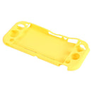 Soft Silicone Case Protector for Nintend Switch Lite Game Console (Yellow)