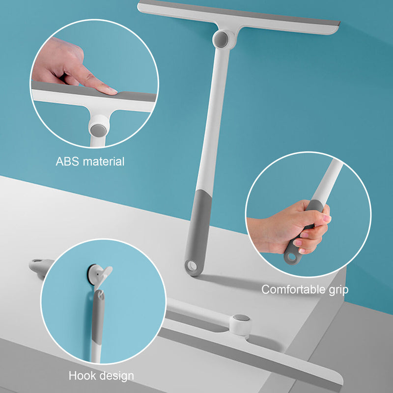 Professional Window Cleaning Squeegee - Household Window Washer with Long Handle