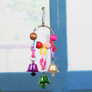 Parrot Bell Toys Hanging Toys Colorful Pet Bird Toys Parrots Bells