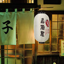 25cm Lantern Cloth Japanese Style Printing Fabric for Bar Pub Decor (H) Newly