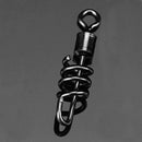 20pcs Fishing Barrel Bearing Swivels Stainless Steel Solid Ring (21mm) Newly