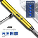 360 Rotation BBQ Lighter USB Windproof Flameless Plasma Ignition for Gas Stove