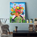 Diamond Painting Butterfly flowers Full Round Rhinestone Wall