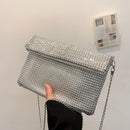 Fashion Rhinestones Shoulder Crossbody Bag Shiny Female Purse Handbag (2)