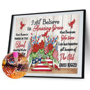 5D Diamond Painting Kit DIY Flower Letter Special Shape Partial Mosaic Picture
