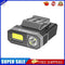 #A COB LED Induction Sensor Headlamp Portable Waterproof Headlight Clip-on Cap L