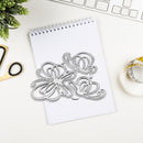 Transparent Silicone Butterfly Seal Embossing Metal Paper Cut Card Molds Decor