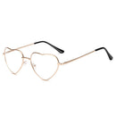 Heart-shaped Frames Glasses Frame Decoration Eyewear Photography Eyeglasses