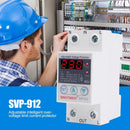 SVP-912 Overvoltage Undervoltage Protective Device Protector Relay (63A)