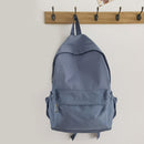 Fashion Women Large Capacity Handbags Preppy Style School Solid Color Backpack