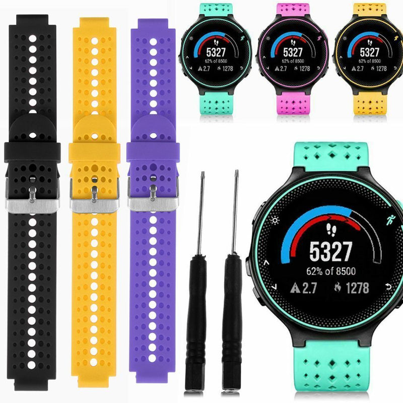 Wristbands Silicone Watch Band For Garmin Forerunner 220/230/235/620/630/735