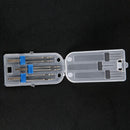 2/90-3/90 4/90 Sizes Double Twin Needles Pin + Wrinkled Sewing Foot for Brother N