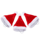 Cute Cat Dog Holiday costume Merry Christmas Animal Cap Santa Claus Pet Hat