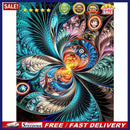 5D Diamond Painting DIY Fractal Art Full Round Drill Mosaic Home Decoration G