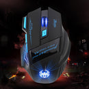 ZELOTES F-14 7 Keys 2.4G Wireless 2400DPI Adjustable USB Receiver Optical Mouse