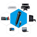 Universal USB Wired Microphone Karaoke Mic for PlayStation 4 Switch Wii Xbox PC