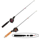 Carp Feeder FRP Folded Fish Supplies Tackle Ice Fishing Rod Fish Pole Winter
