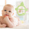 Silicone Baby Teether Anti-eating Chewing Molar Stick Green Wristband (C) Newly
