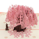 Gift Thank You Cards Wedding Invitation Pop UP Love Card Greeting Card