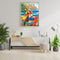 40x50cm Oil Paint By Numbers Vacation Parrot Frameless Picture Craft Home Decor