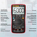 Wireless Bluetooth Digital Multimeter RMS Manual/Auto Range Voltmeter Ammet