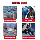 Electric 3/8'' Cordless Ratchet Right Angle Wrench Impact Power Tool 2 Batterys