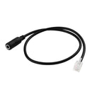 Starriver RJ9 4P4C Male to 3.5mm Female Audio Converter Adapter Cable