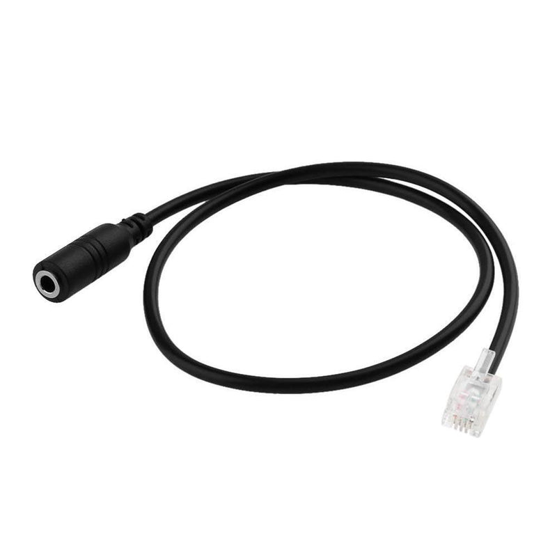 Starriver RJ9 4P4C Male to 3.5mm Female Audio Converter Adapter Cable