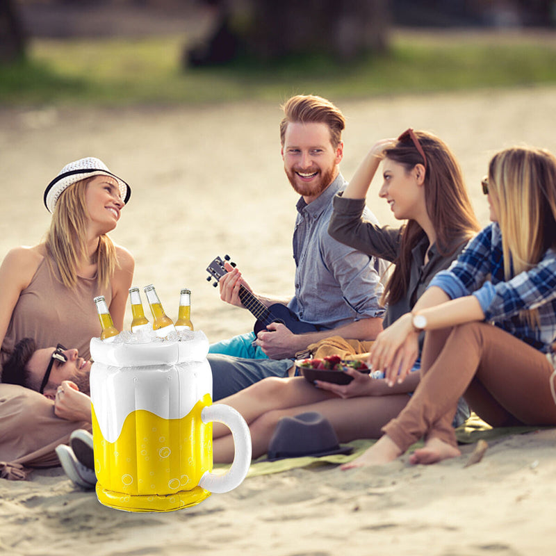 Party Drink Cooler - Inflatable Summer Party Decorations Serving Bar Ice Bu