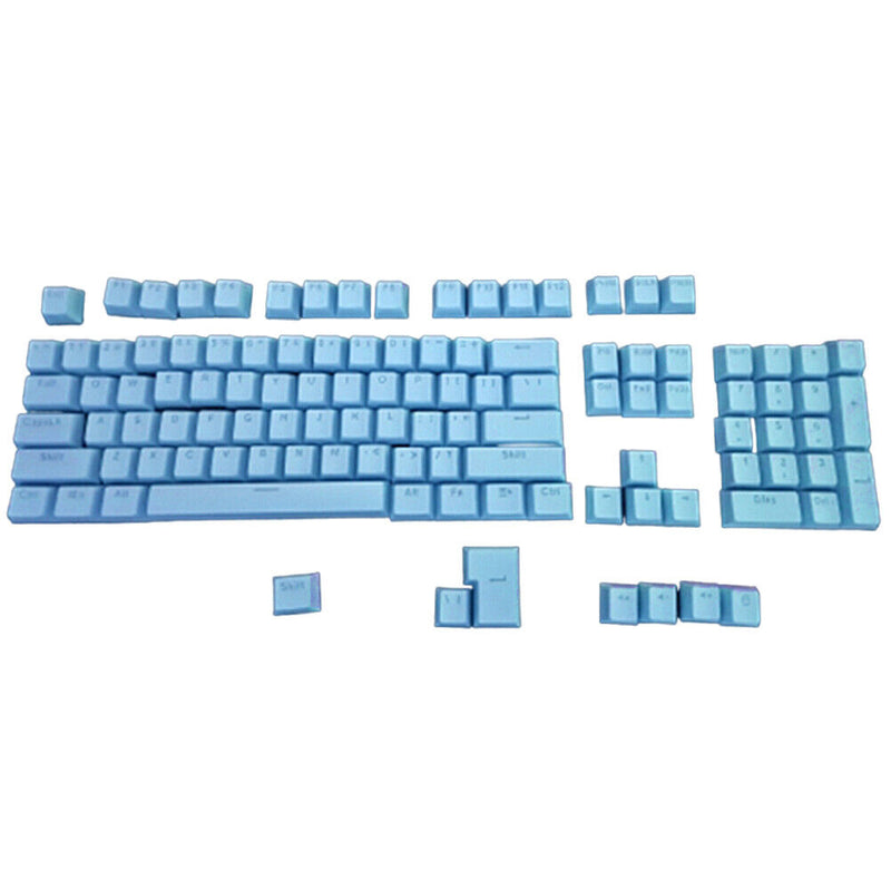 104pcs Universal Mechanical Keyboard Keycap PC Bakclit Key Cap (Light Blue)